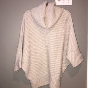 cashmere BCBG sweater poncho